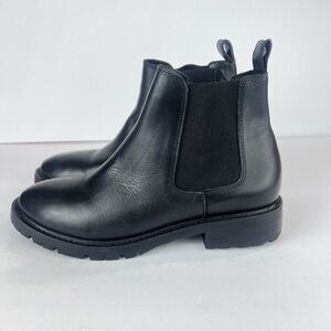 Women's Steve Madden Leopold Chelsea Ankle Boot Shoes Size 9.5 M, Leather